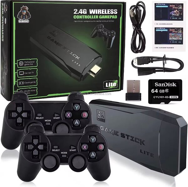 Console de jeu sans fil rétro