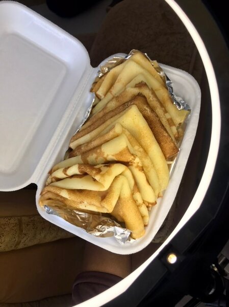 Crêpes fraîches à emporter