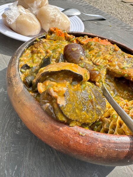 Délice de Plat Africain