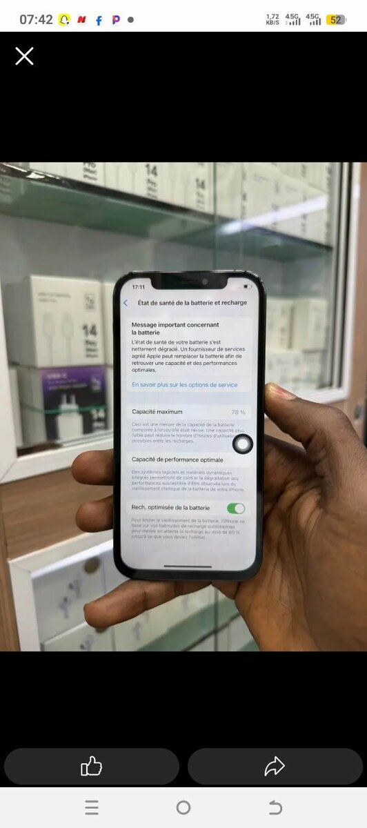 iPhone 13 Pro 128Go Bleu