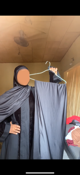 Abaya élégante multicolore