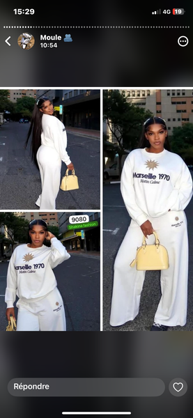 Ensemble décontracté tendance