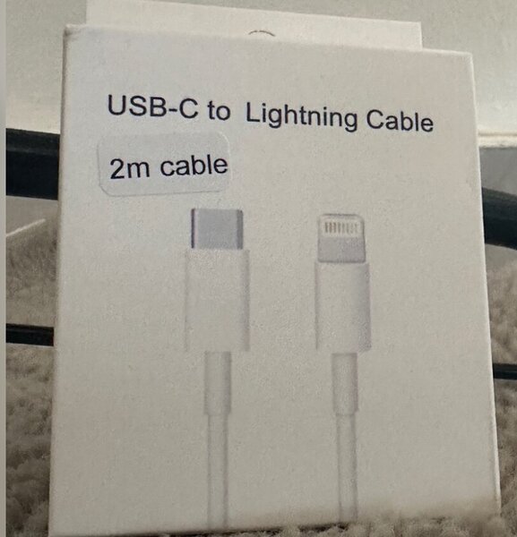 Câble Lightning USB 2 m