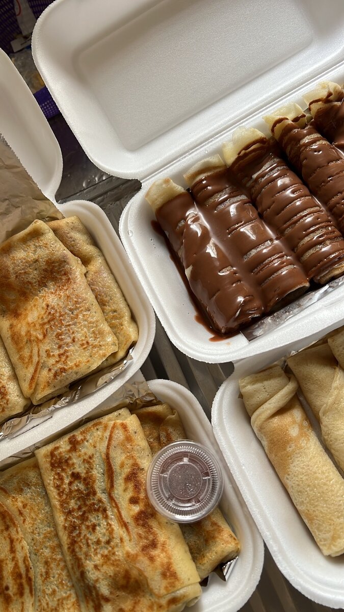 Crêpes salées et sucrées