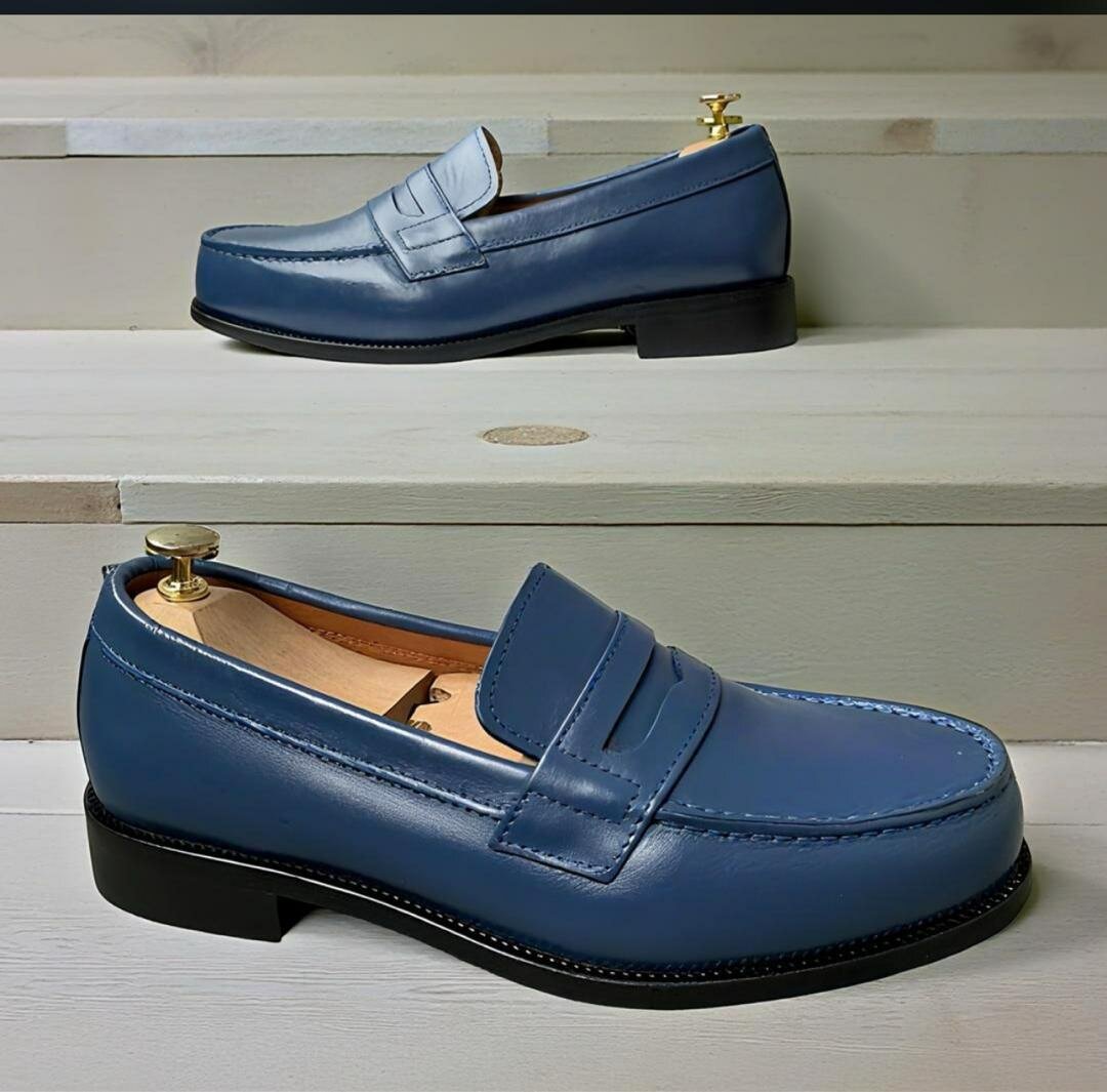 Mocassins en cuir élégant