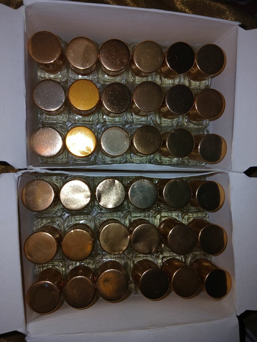 Flacons de musc tahara