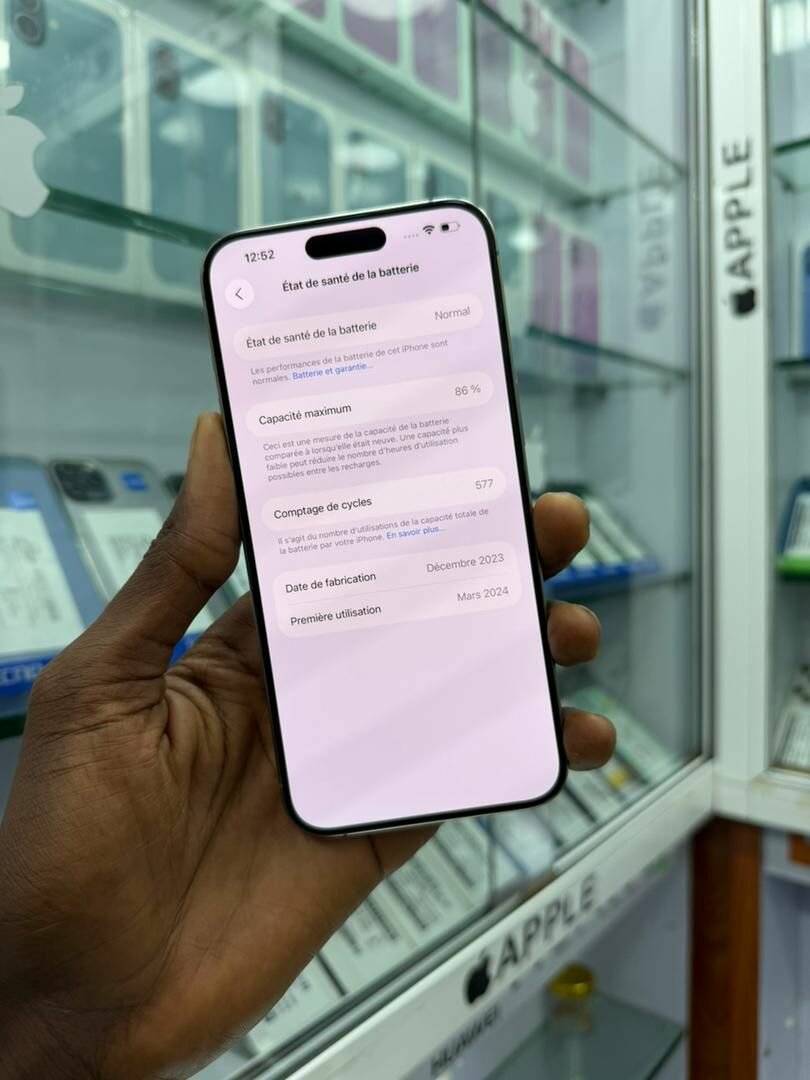 Iphone 17 pro ,256 Go ,