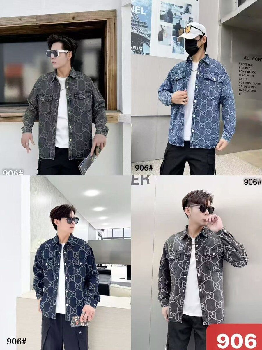 Veste en jean homme elegante