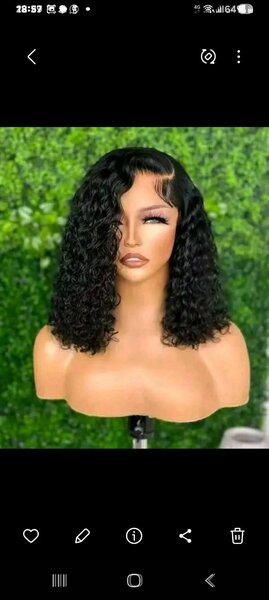 Perruque Deep Weave Bouclée