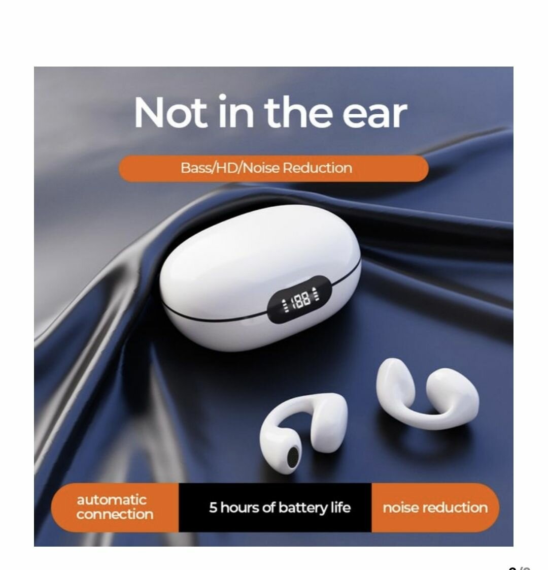 Ecouteur bluetooth sans fil, jr05 led