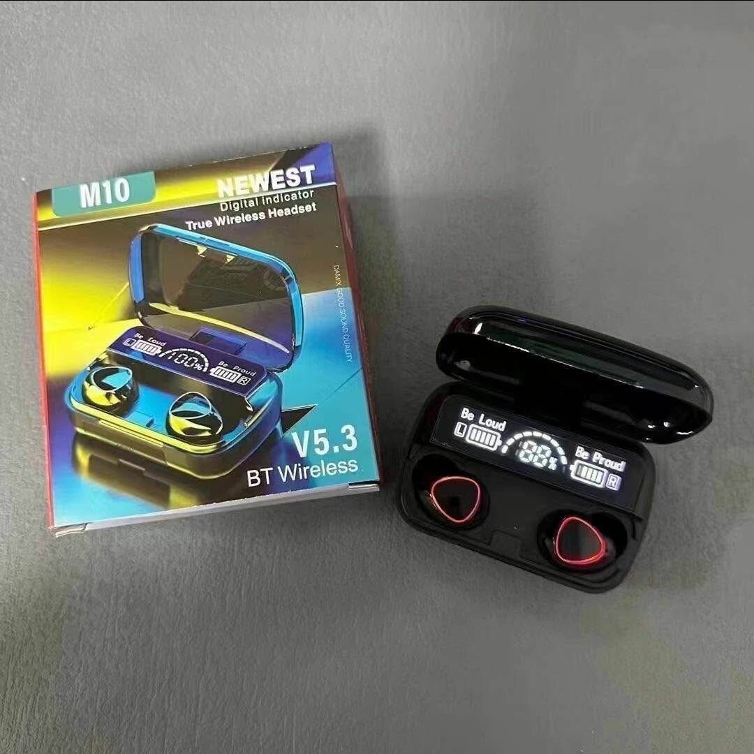 Écouteurs sans fil M10 Bluetooth 5.3