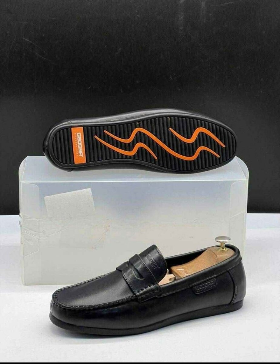 Mocassins en cuir élégants