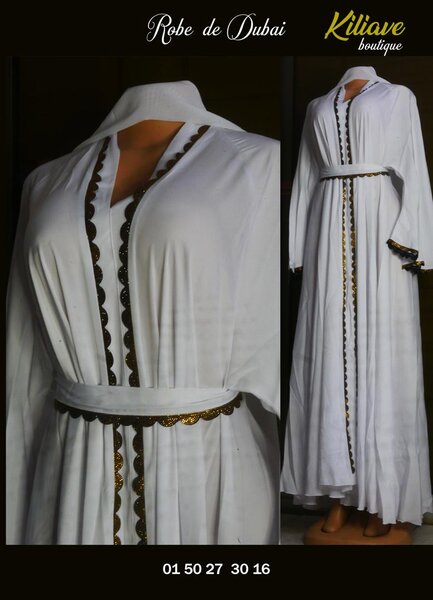 Robe élégante de Dubaï