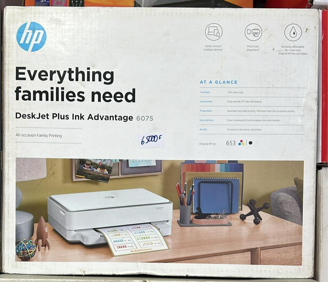 HP DeskJet Plus 6075 Imprimante