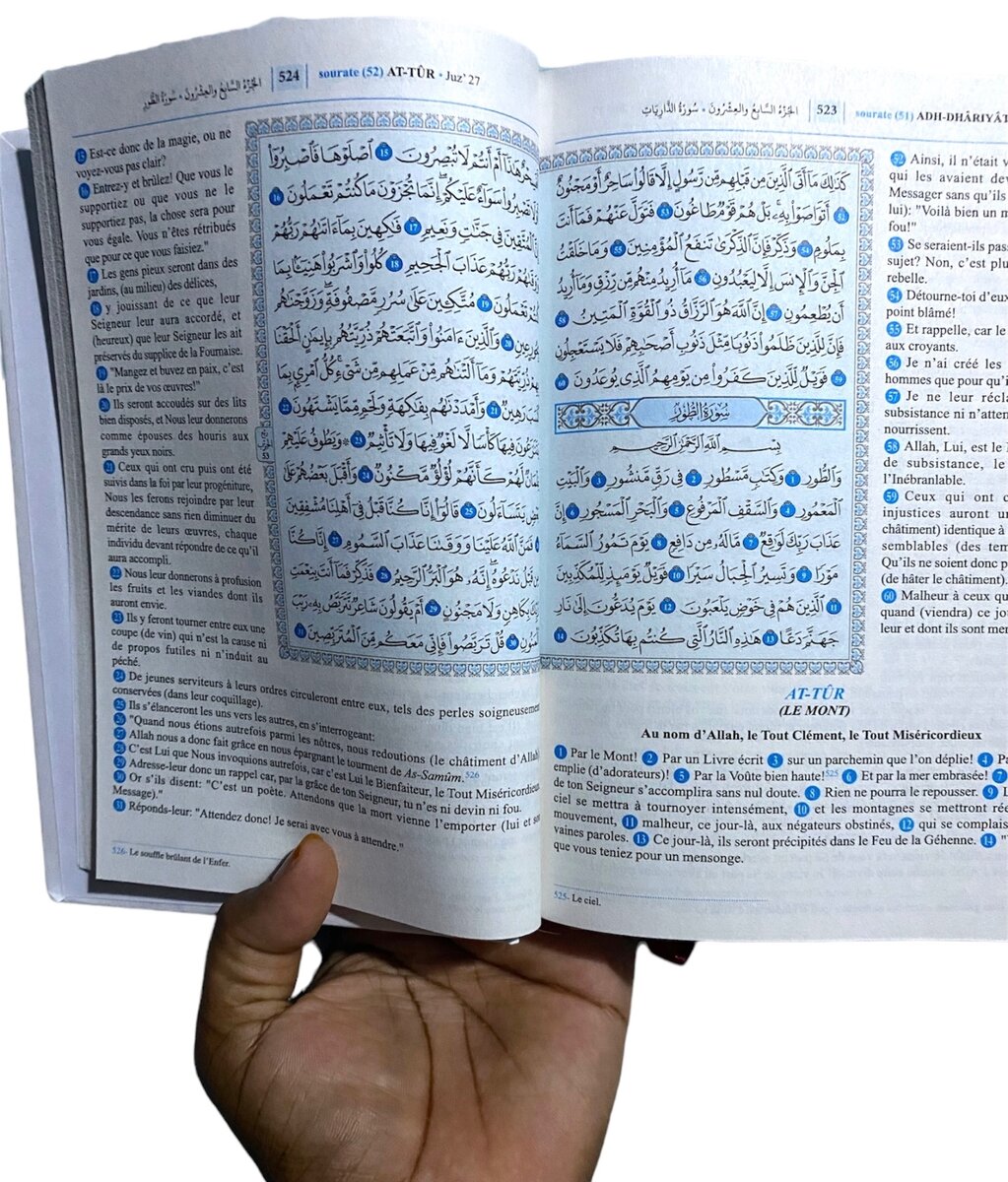 Coran en français