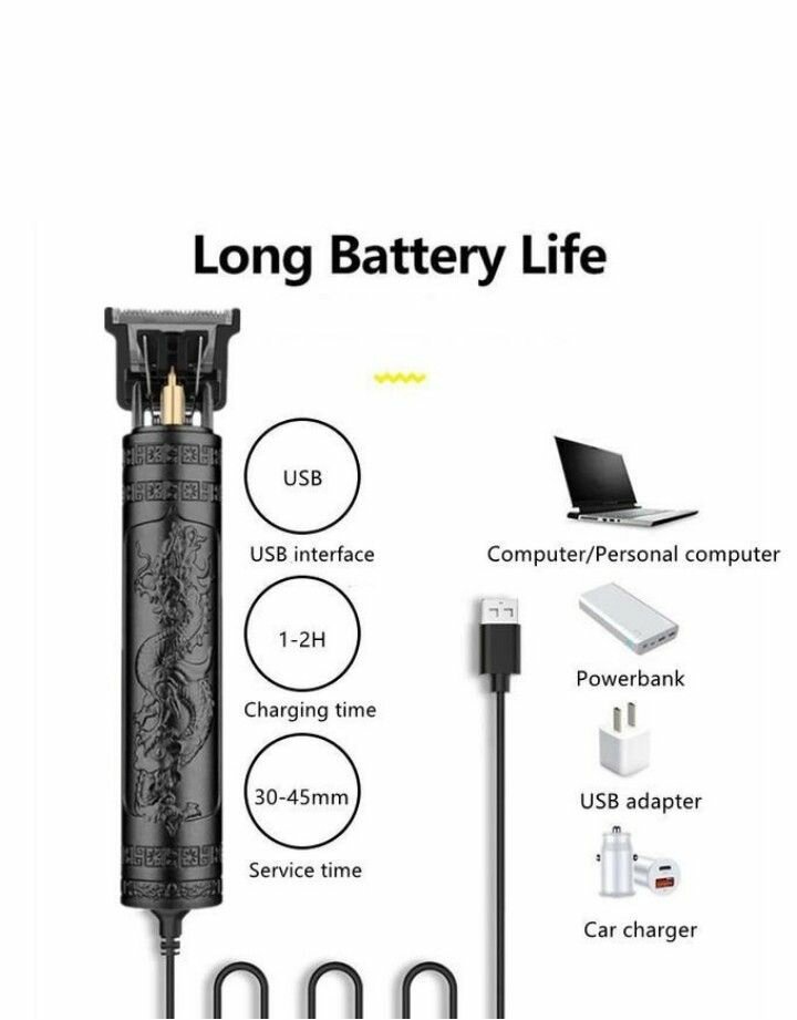 Tondeuse cheveux rechargeable USB