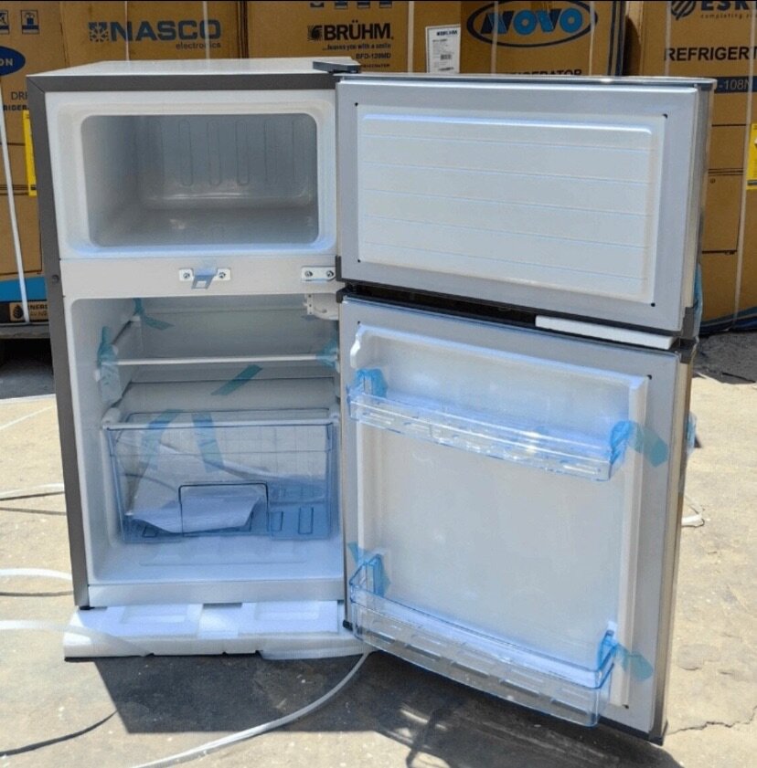 Pearl table top fridge, double door