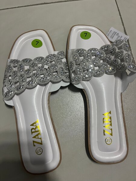 Sandales brillantes femmes