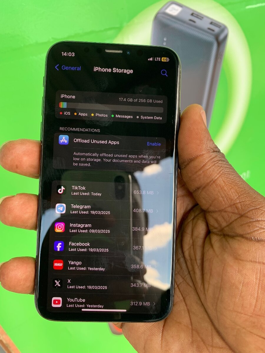 iPhone X 256gb Fully Functional