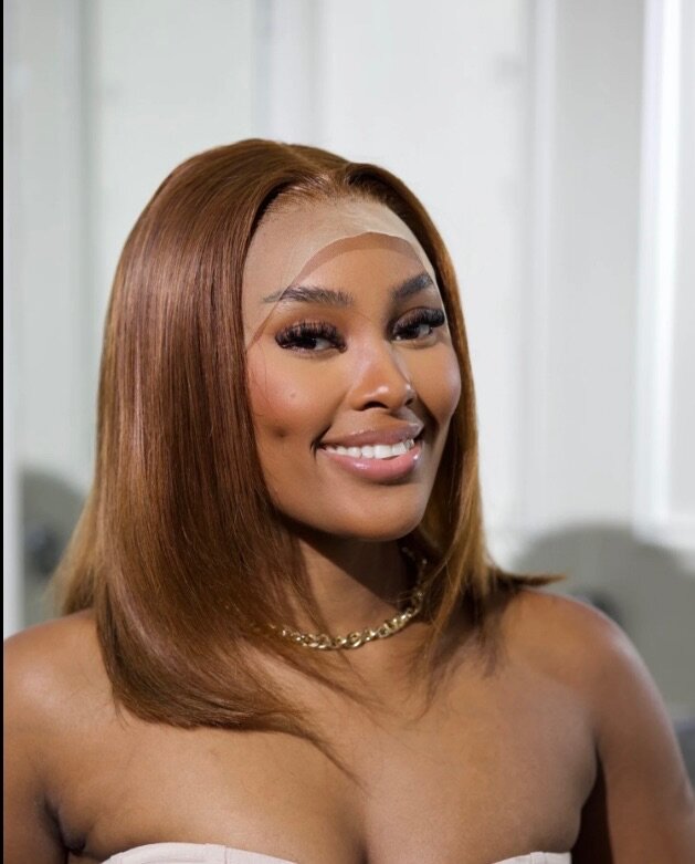 Frontal marrons longueur 12