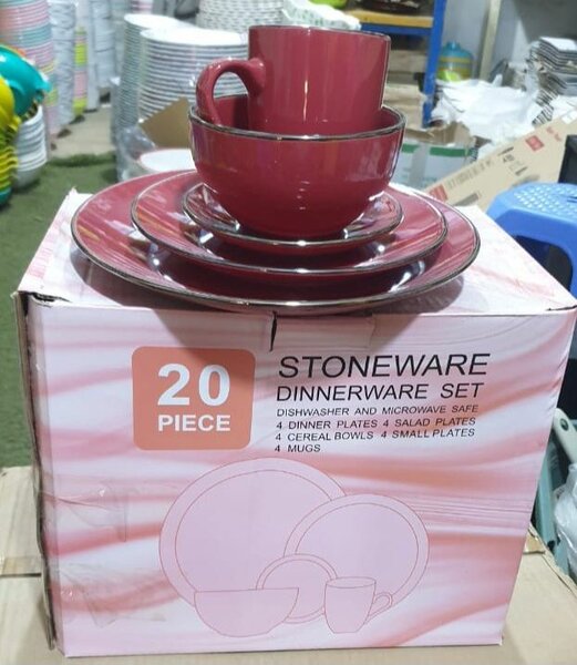 20 pieces dinnerware