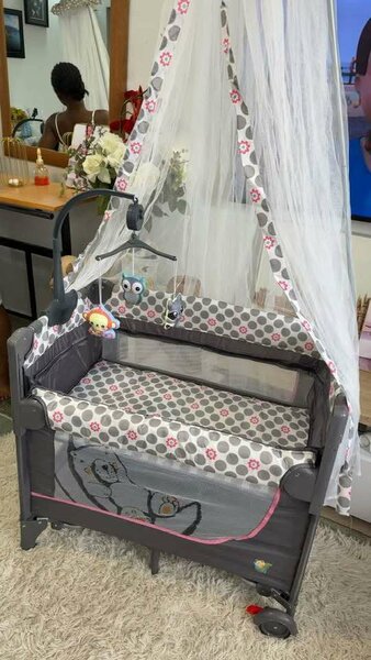 Berceau Bébé avec Baldaquin