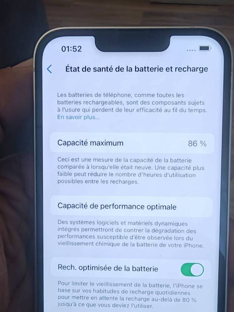 iPhone 13 Blanc 128 Go