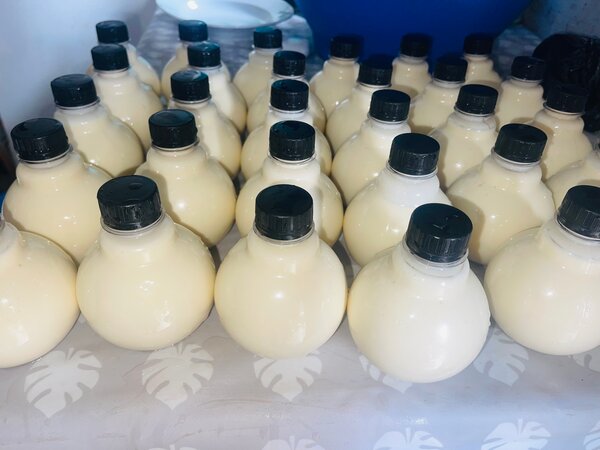 Lakh accompagné du lait