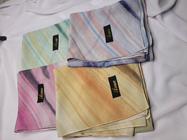 Écharpes colorées Asma