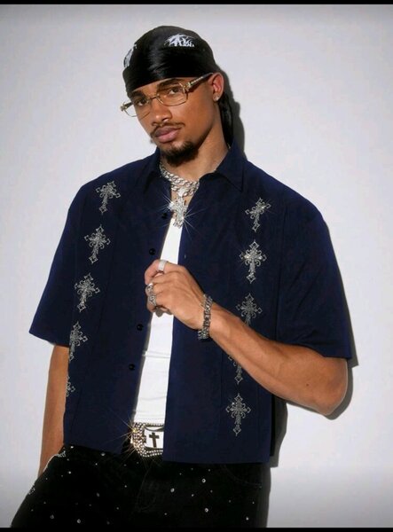 Chemise Homme Brodée Mode