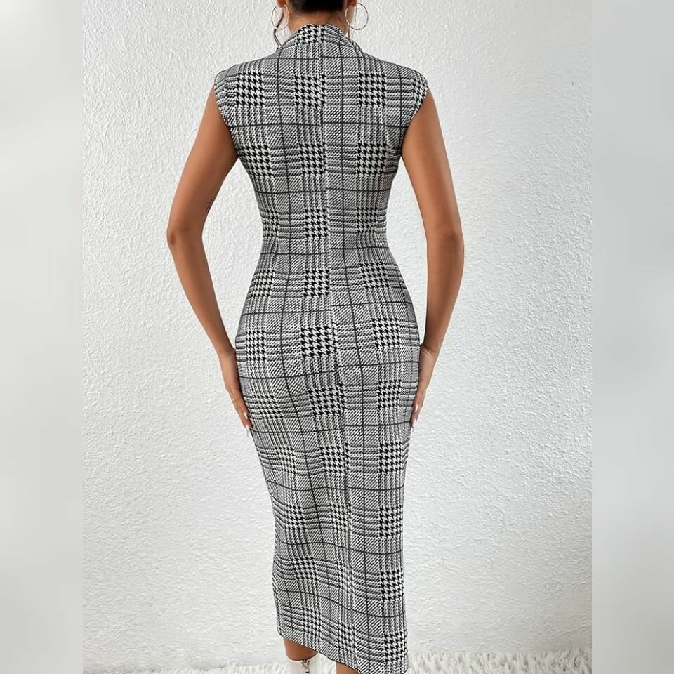 Shein Mock Neck Dress