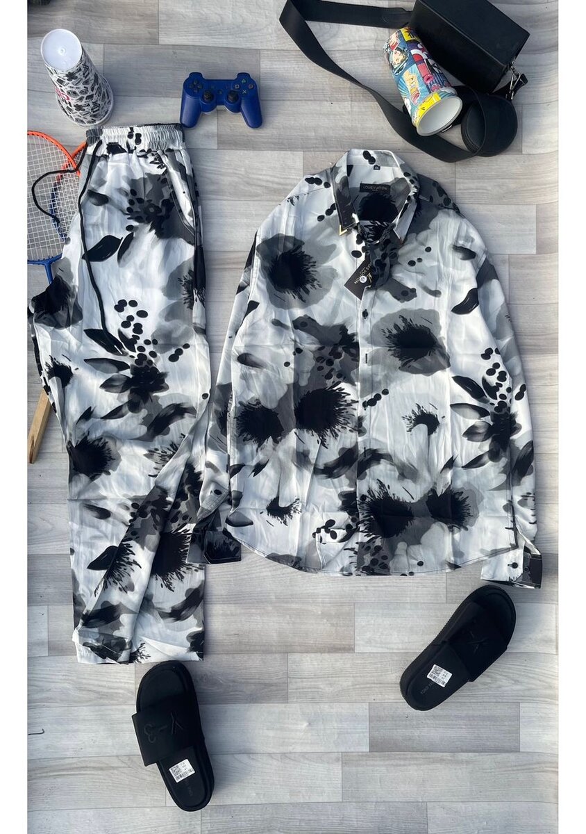 Pyjama homme imprimé élégant