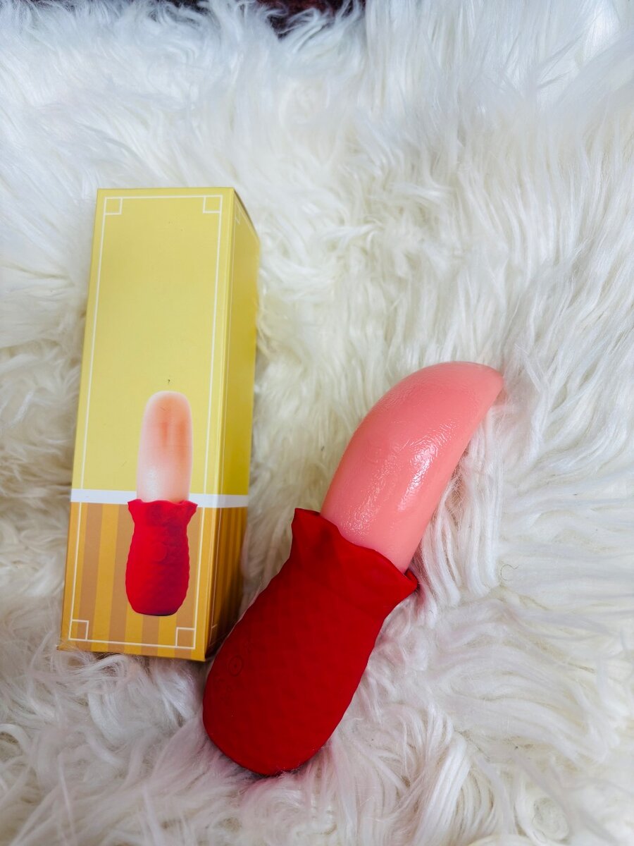 Rose tongue licker vibrator