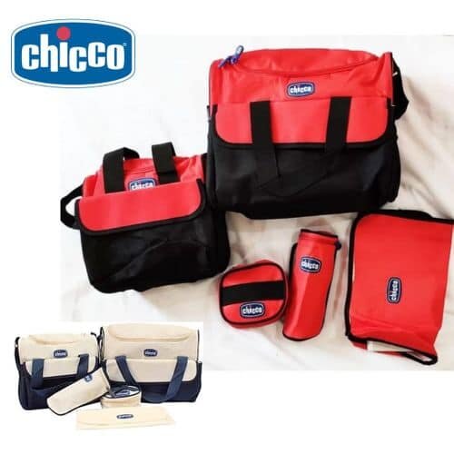 Chicco Sac à Maman Chicco baby bag 5 pcs