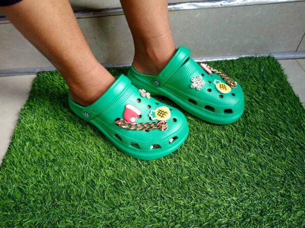 Rubber platform sabots