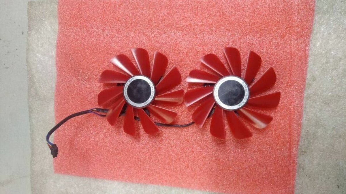 Кулер на видеокарты XFX RX 570 4 RX 580 8 и другие модели