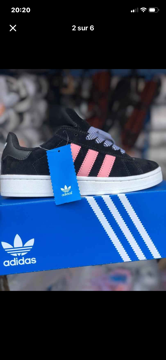 Sneakers en daim colorées