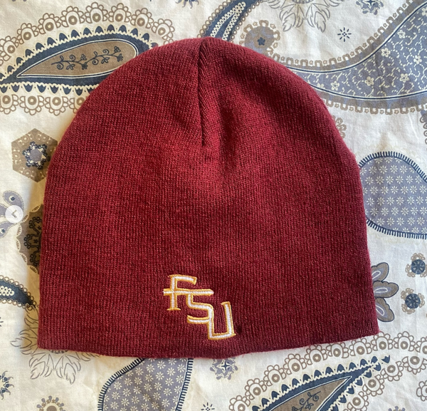Florida state seminoes beanie One size fits most