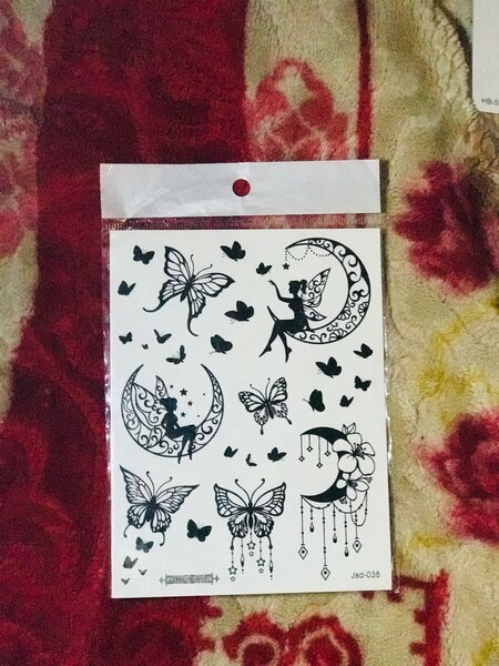 Temporary tattoo sticker