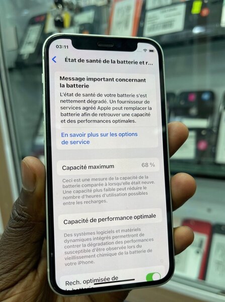 iPhone 12 Blanc Reconditionné