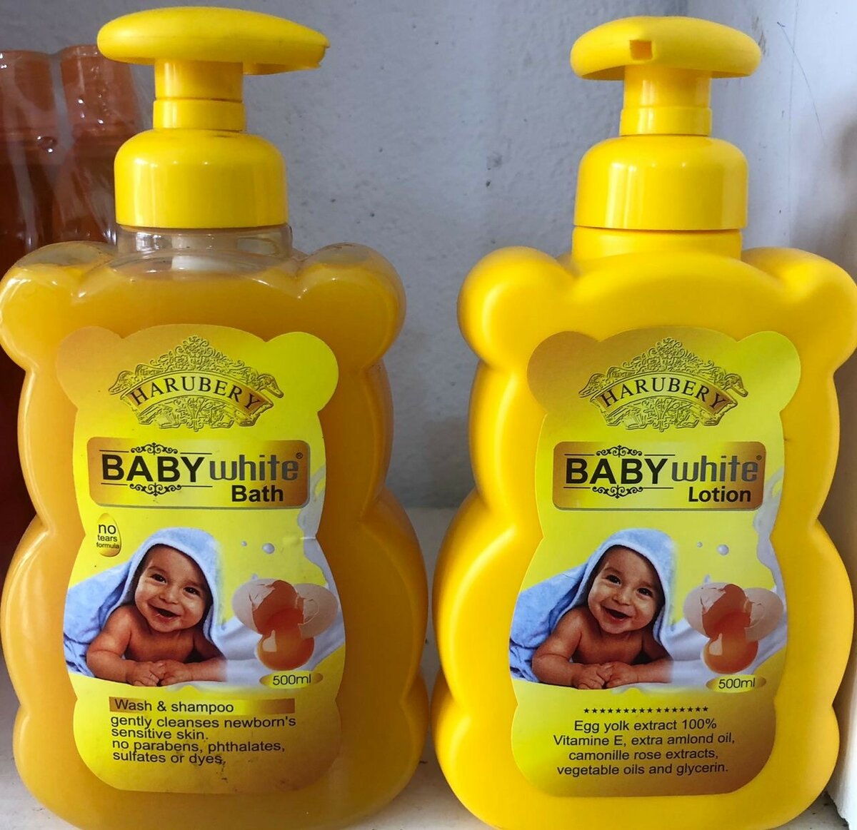 Lotion et Bain Bébé Douceur