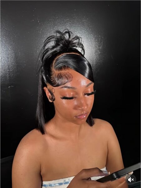 Perruque élégante bob