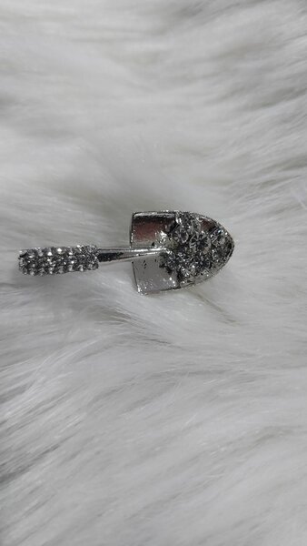 Rhinestone shovel