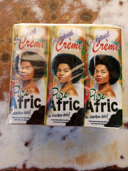 Crème Pure Afric Charbon Actif
