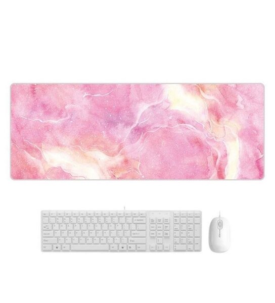 Tapis de souris XXL rose
