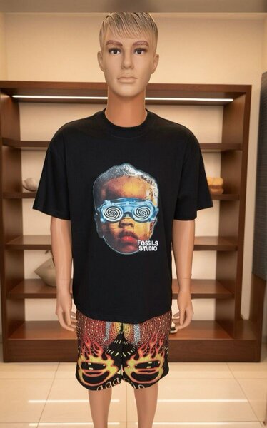 T-shirt graphique Fossils Studio