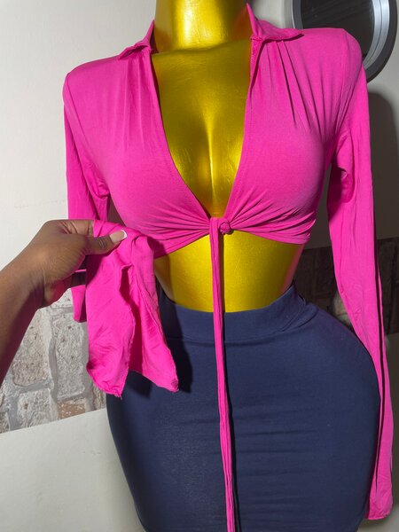 Top court rose élégant