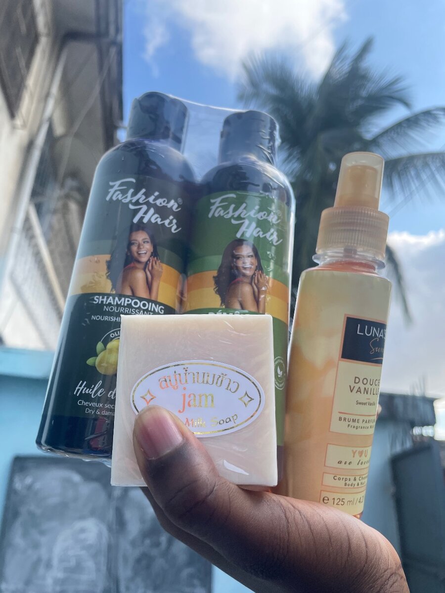 Ensemble Soins Cheveux et Corps