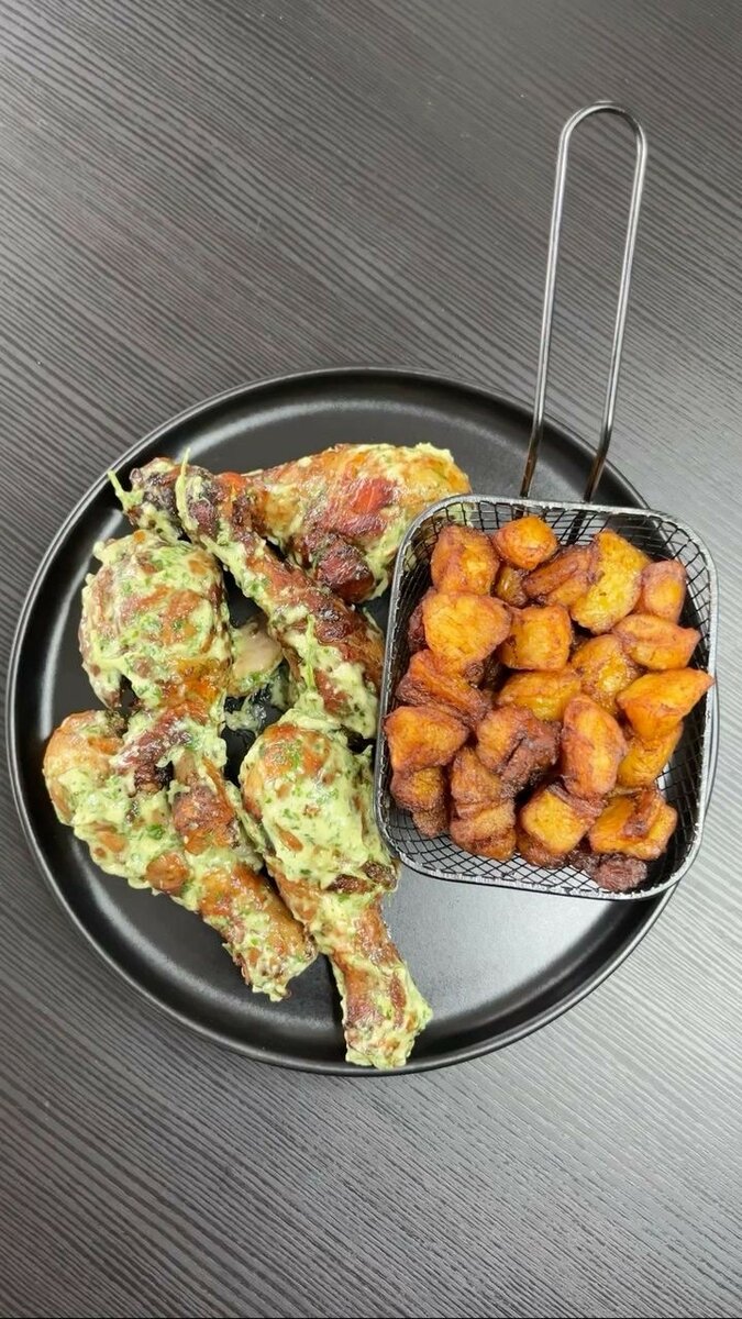 Poulet mayo avec aloco