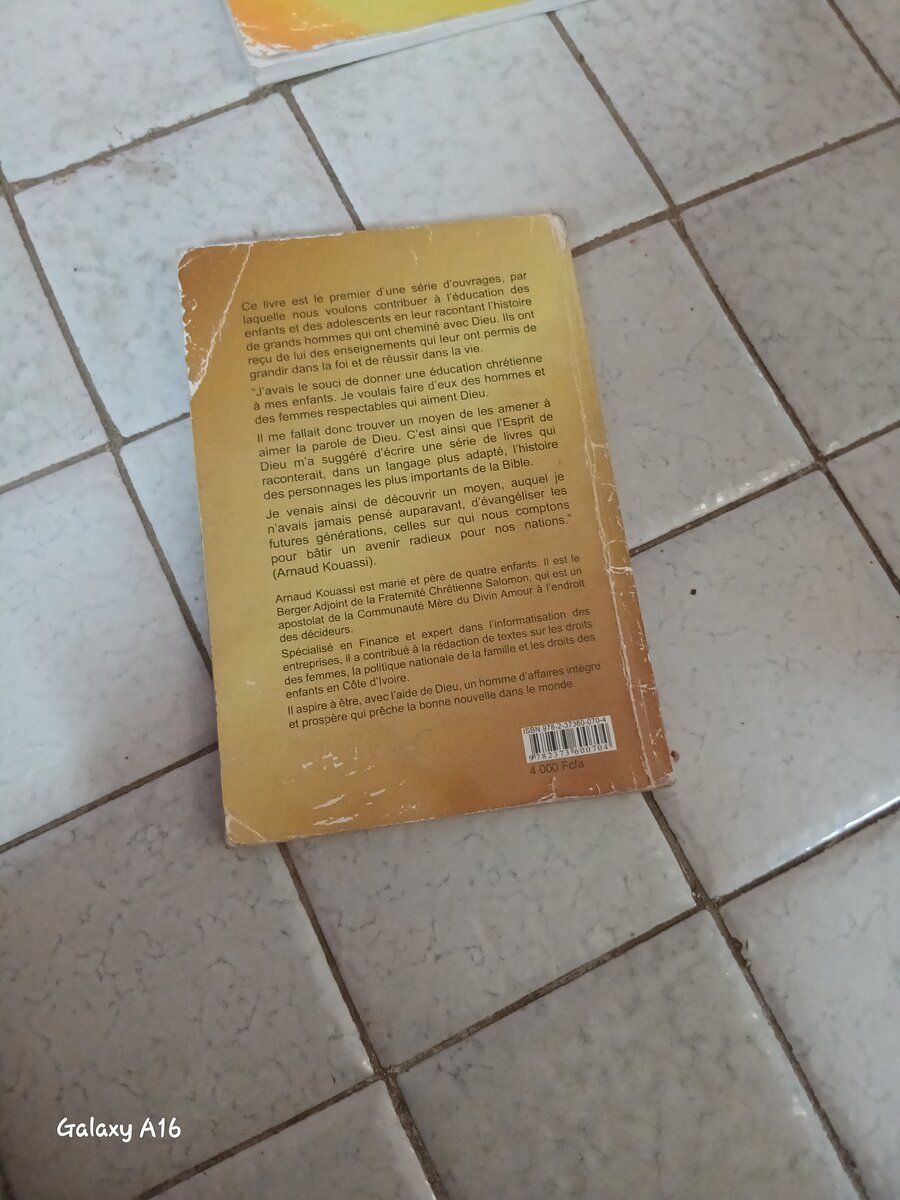 Livre Histoires de la Bible